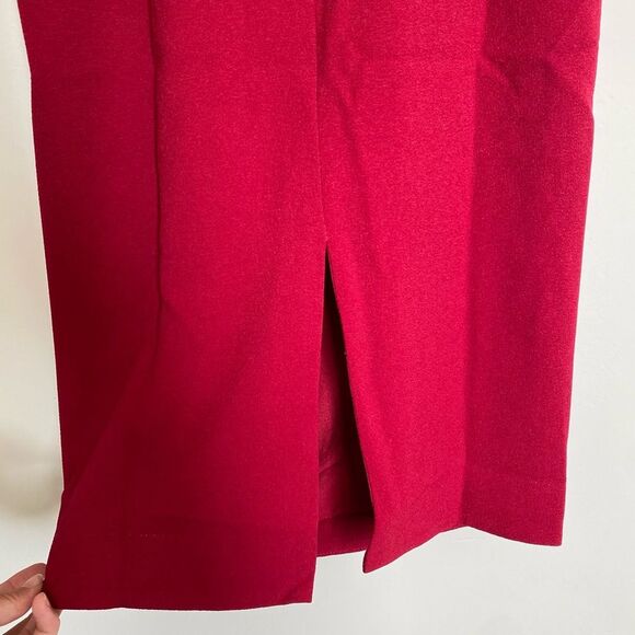 Dress The Population Anita Dress Garnet Deep Red  Size Small NWOT - Picture 10 of 14